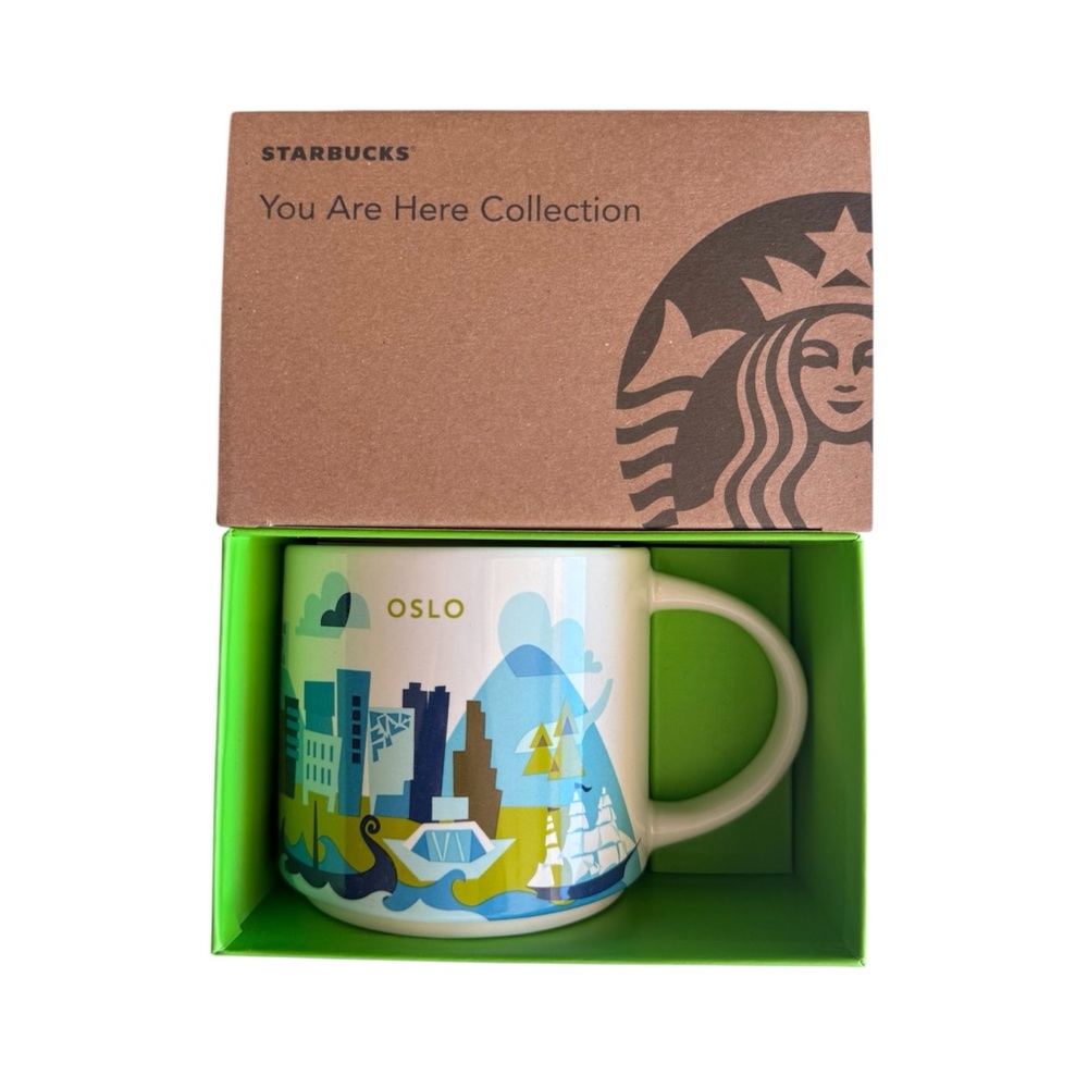 NEW OSLO Starbucks You are Here Collection 414 ml Mug